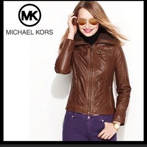 Michael Kors Zip Front Real Leather XS